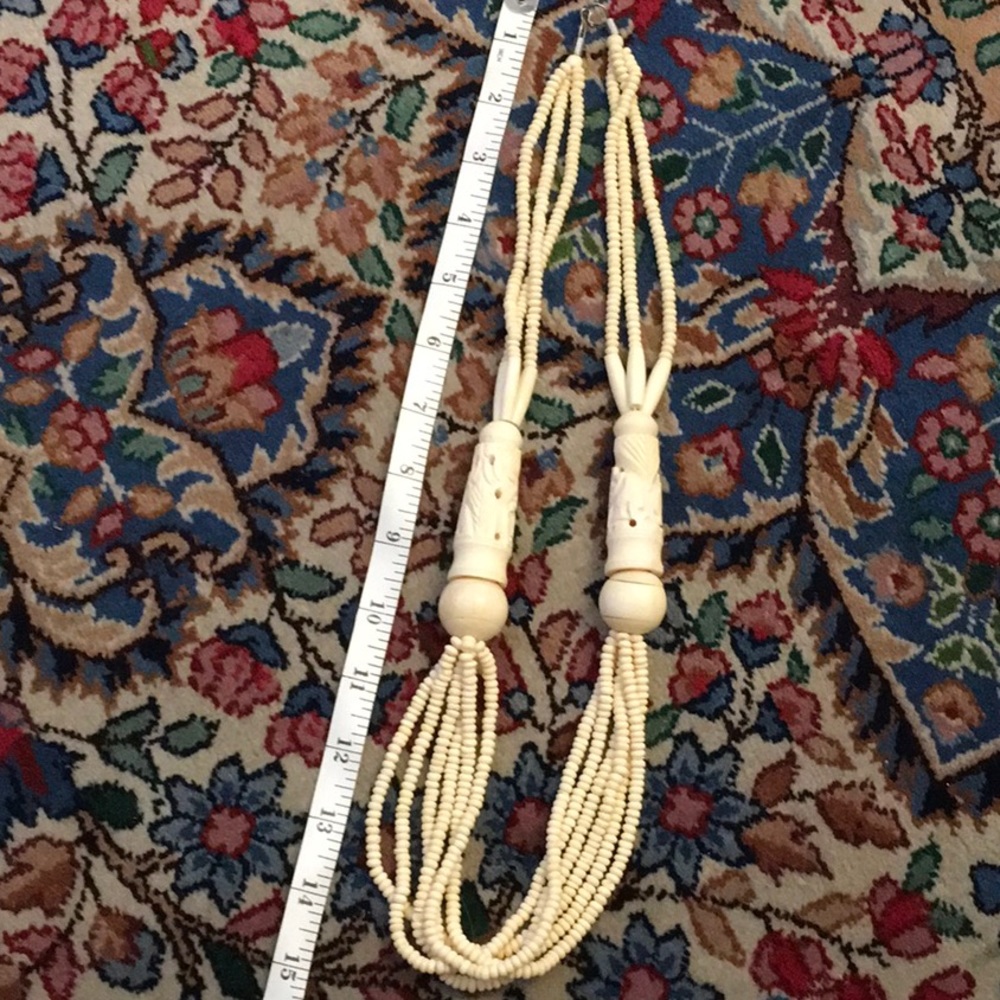 Bone carved Necklace